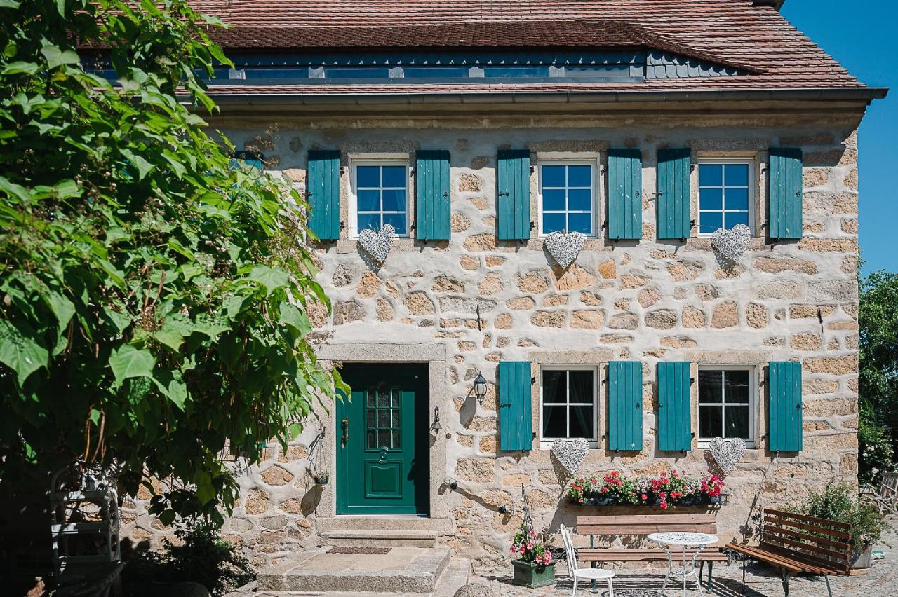 Idyllischer Bauernhof Mit Viel Charme Arnsdorf-Hilbersdorf Luaran gambar
